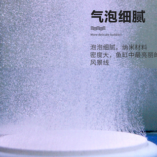 鱼缸氧气泵小型家用增氧泵配件气泡石水族箱养鱼设备纳米盘超静音