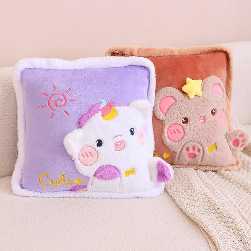 抱枕毯子二合一午休被子两用毛毯车用办公室空调毯被枕头午睡神器,居家布艺,抱枕被,淘宝优惠券,粉丝福利购,淘宝优惠卷