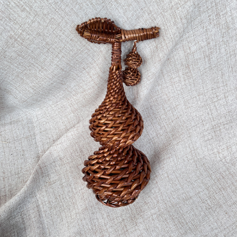 柳编葫芦挂件摆件把件文玩小葫芦天然家居招财,特色手工艺,葫芦,淘宝优惠券,粉丝福利购,淘宝优惠卷
