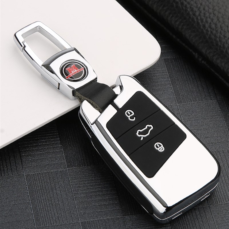 大众迈腾钥匙套2020款330全包b8帕萨特高档2019款cc车包扣男士380