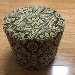 防尘方凳套圆墩子圆凳子罩床榻套松紧凳子套梳妆凳套草墩凳套定制