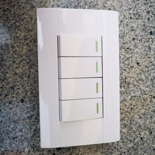 四开门铃四位4位四门铃开关按钮自动复位开关面板按钮118型开关