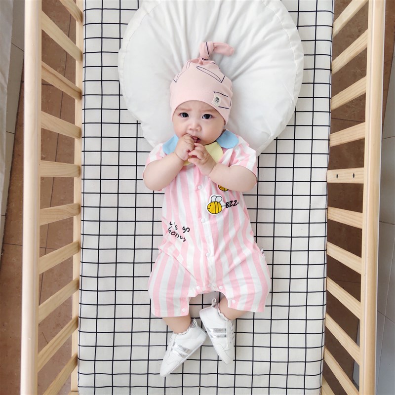 0岁超洋气1婴儿服2夏装3五4六6七7八8九夏11薄款10个月宝宝衣服女