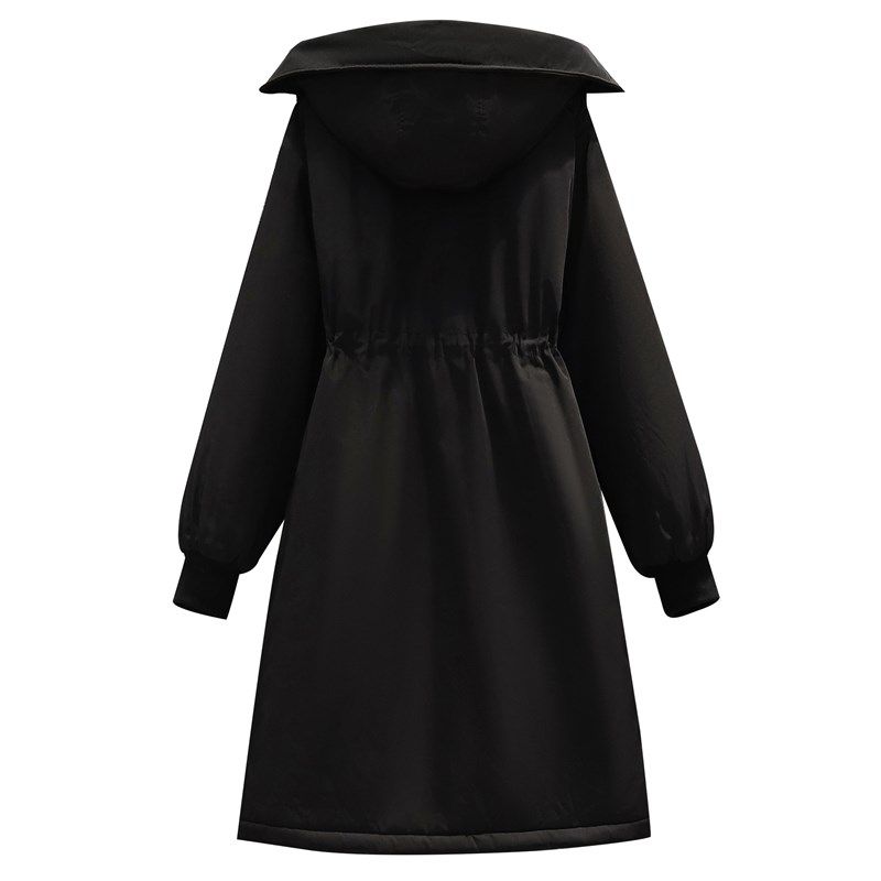 胖MM大码女装棉服女2024年新款冬季加绒加厚宽松显瘦简约棉衣外套