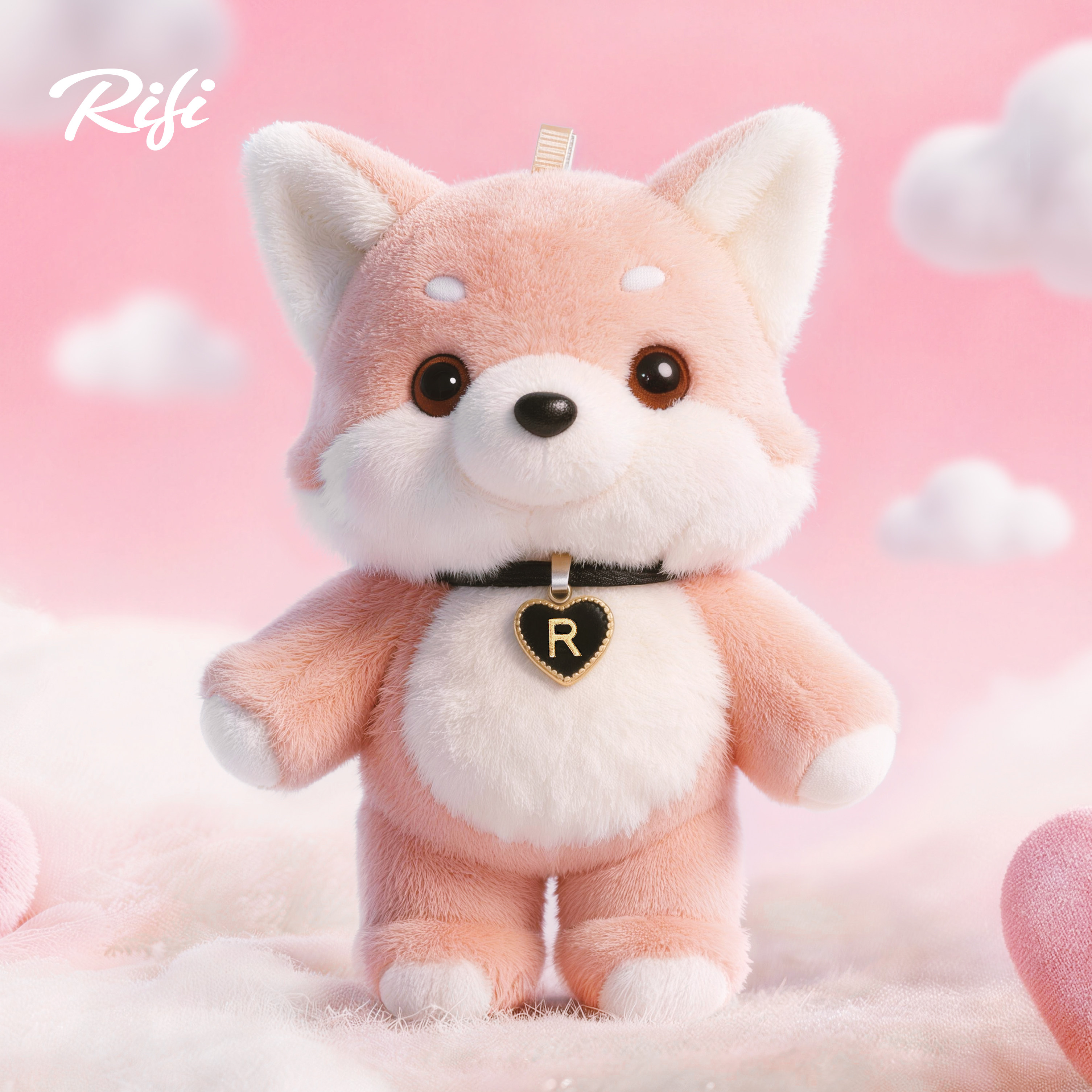 RIFI / "RORO夏日泡芙"小狐狸挂件品牌周边挂件包挂件公仔玩偶