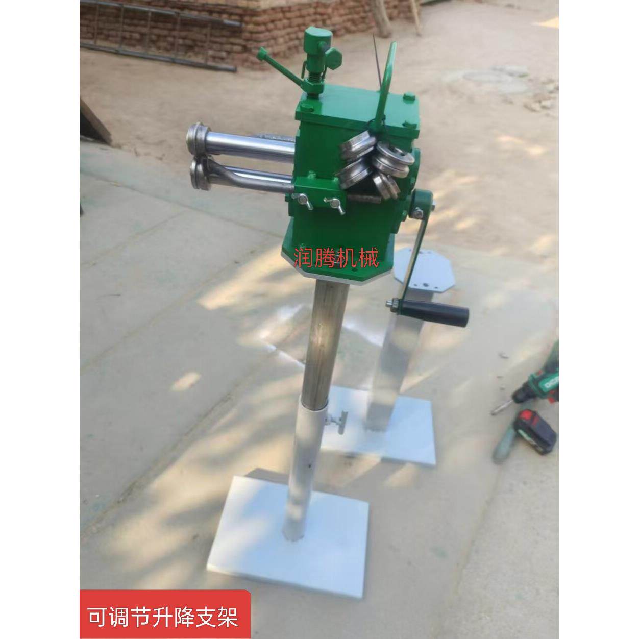 手动铁皮压边机铝皮弯头压筋机小弯头起线机白铁皮保温压筋机厂家