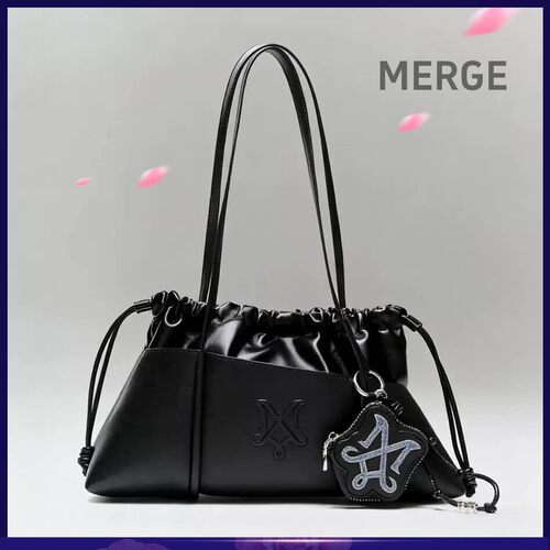 官方认证正品Merge抽绳子母包