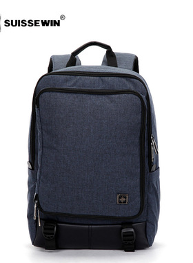 SUISSEWIN祥兴瑞士军刀韩版个性双肩背包男女户外休闲SN17109