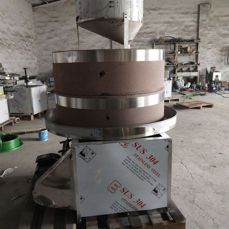 商用石磨电动商用创业家用小型芝麻花生干果磨酱磨盘小磨香油工厂