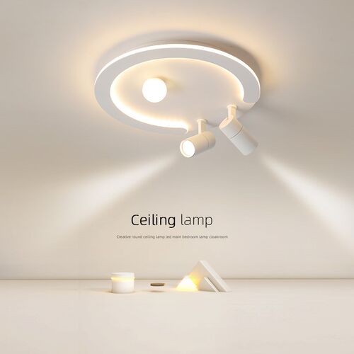 创意书房吸顶灯led卧室灯简约现代客厅灯衣帽间射灯阳台房间灯具