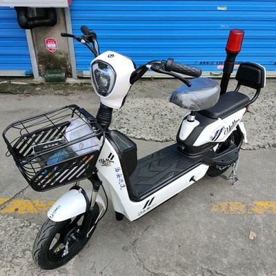 电动车警示e灯小区物业巡逻安保校园景区巡查爆闪灯ledZ高亮度红