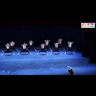 少数民族服桃李杯傣族舞蹈组合傣族演出服男大裆裤剧目表演服新款