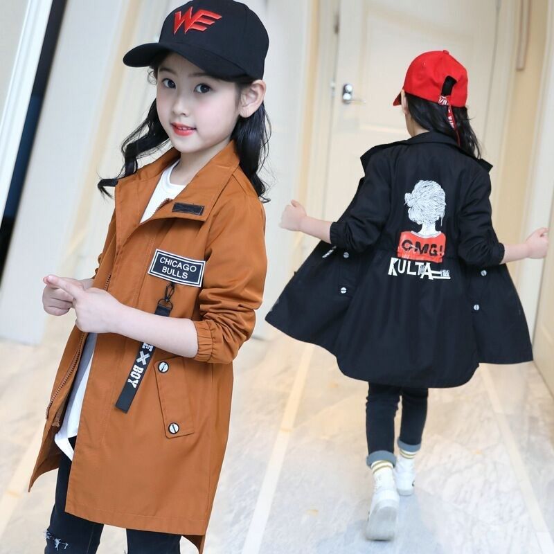 女童外套春秋12大童女装春装13岁小女孩衣服儿童秋装学生装风衣15,童装/婴儿装/亲子装,风衣,淘宝优惠券,粉丝福利购,淘宝优惠卷