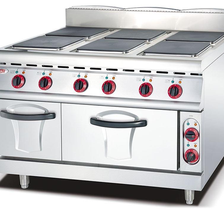 立式电热煲汤六头方板煮食炉连电焗炉OT-895厂家直销商用西餐炉