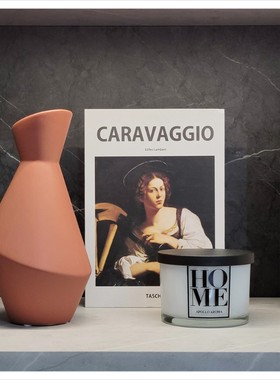 现代样板房软装饰品摆件书房酒柜简约家居创意陶瓷挂画组合ZH2648