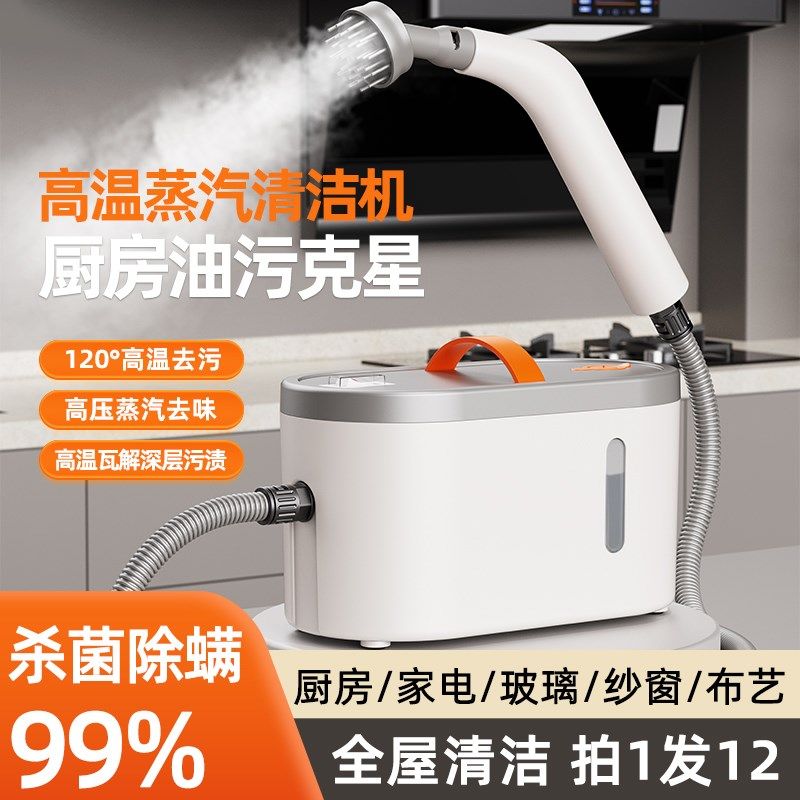 高温高压蒸汽清洁机家用小型厨房油烟机家电消毒空调多功能清洗机