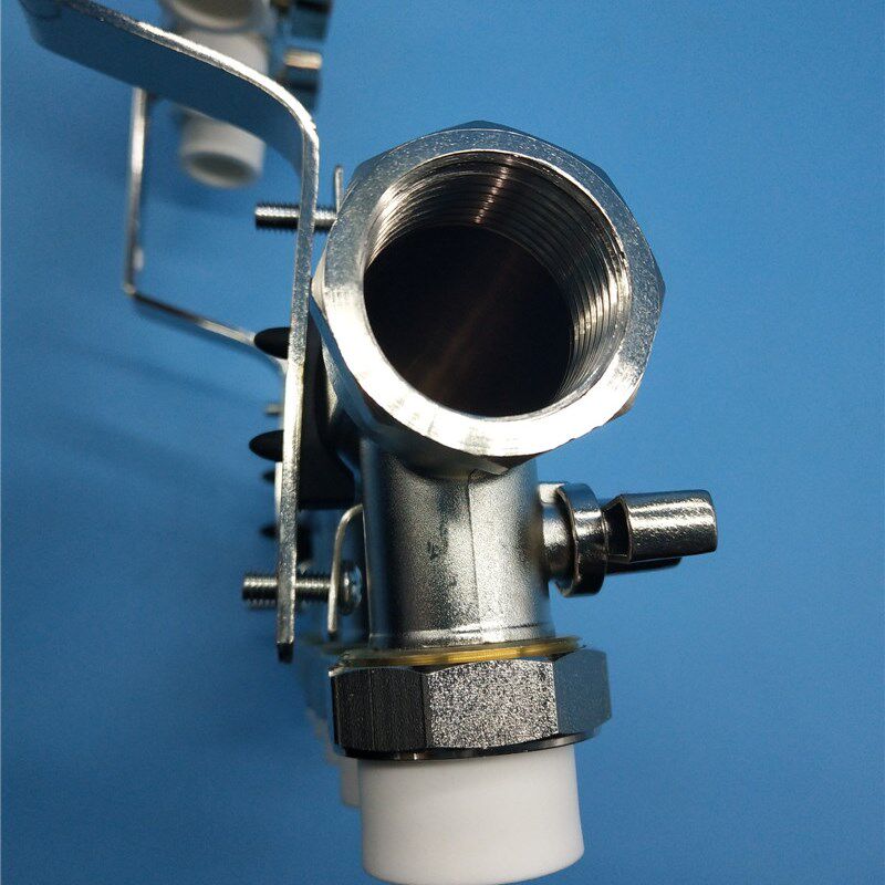 地暖分水器热熔分水器寸DN分水器黄铜分水器DN