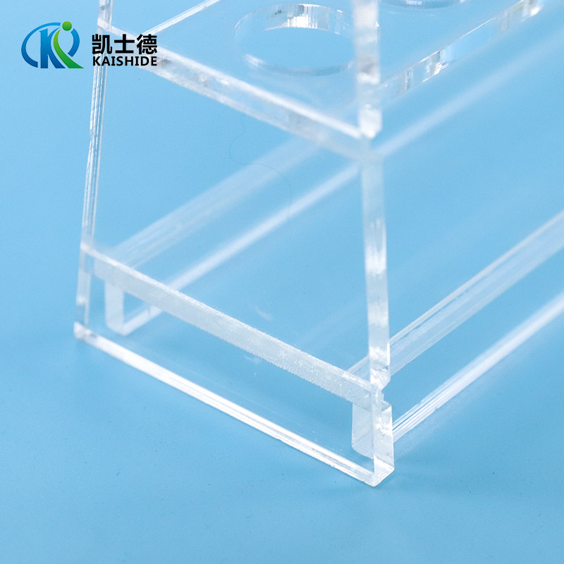 加厚有玻璃比色管架 * * * * 玻璃试管架实验室耗材