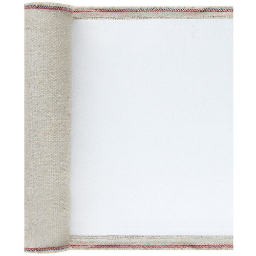 中盛画材 加厚款经纬亚麻混纺粗纹涂层油画布 幅宽2m