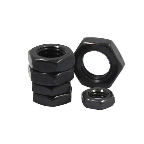 .9级G2发黑六角薄螺母G细牙扁螺母MMMMMMM