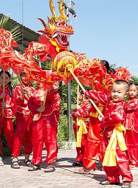 幼儿园舞龙号儿童舞龙道具少儿舞龙道具 儿童岁舞龙质量