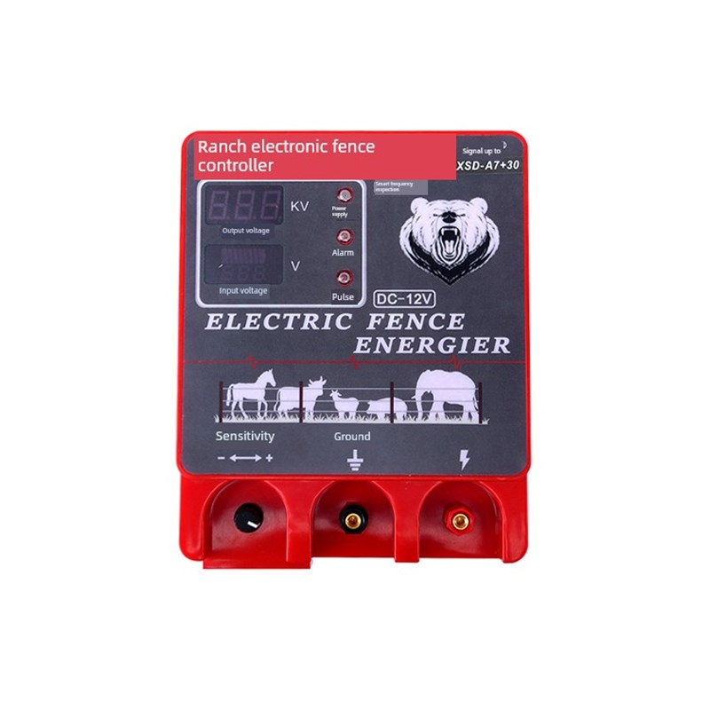 畜牧养殖数字围栏智能遥控养殖牛羊猪双显示压力调节高能Xsd-