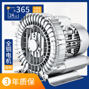 漩涡风机旋涡式 气泵旋涡风机工业鼓风机鱼塘增氧机高压风机强力