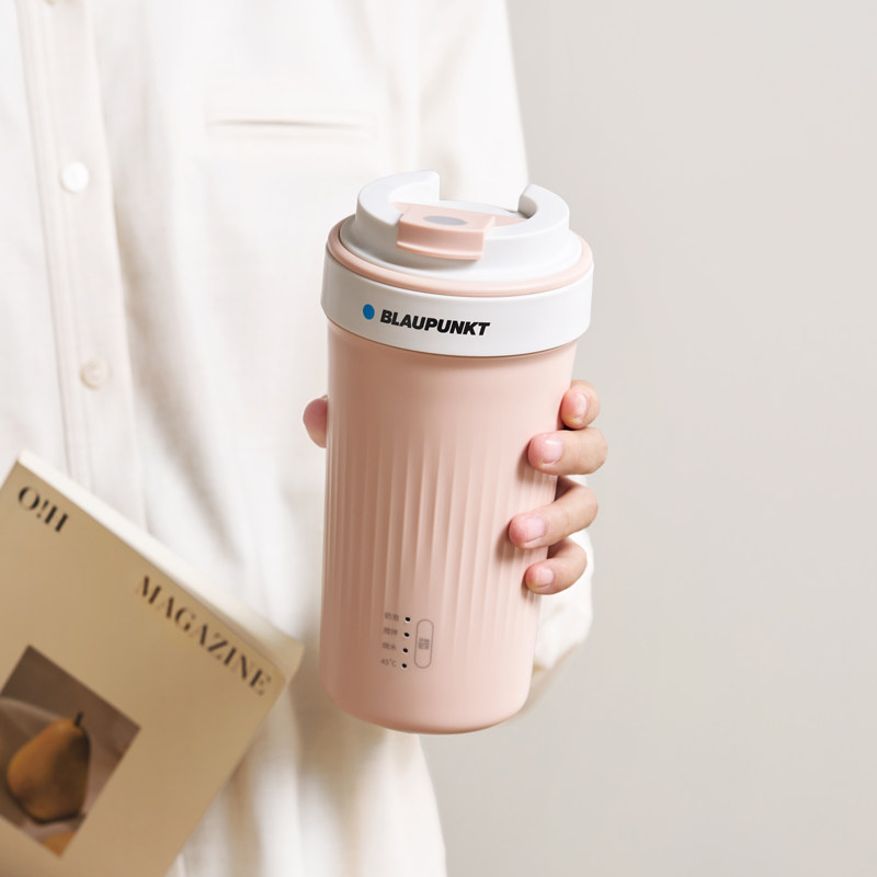 蓝宝奶泡杯加热打奶器家用电动自动搅拌杯牛奶咖啡便携式烧水杯壶