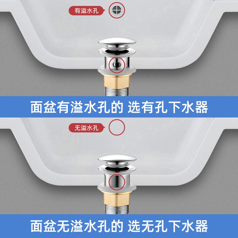 面盆下水器配件大全下水管防臭漏水塞器洗手盆洗脸盆洗手池洗脸池