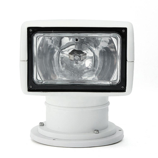 游艇探照灯卤素氙气白光黄光强聚光船用度遥控旋转