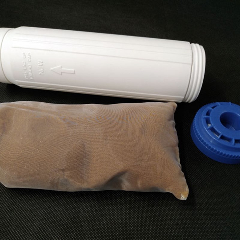 康富乐10寸树脂除垢滤芯净水器前置软化盐水碱阳离子可再生单支