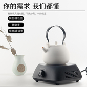 洛洋茶炉电陶炉小型铁壶煮茶器迷你光波炉烧水泡茶智能电磁炉静音