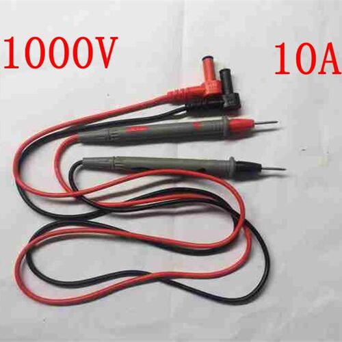 通用万用表笔 特尖镀金铜针万能表笔1000V/10A高精度测试线棒