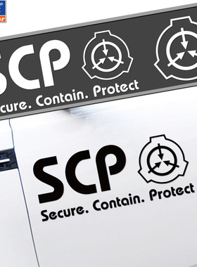超自然现象研究和防御局scp基金会汽车贴纸个性创意文字定制车贴