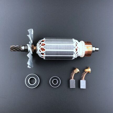 配锐奇5617电圆锯转子定子7齿  180  185  总长162mm装机转定子