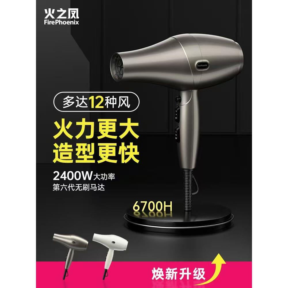 火之凤吹风机6700H理发店专用发型师发廊专业无刷大功率速干风筒图片