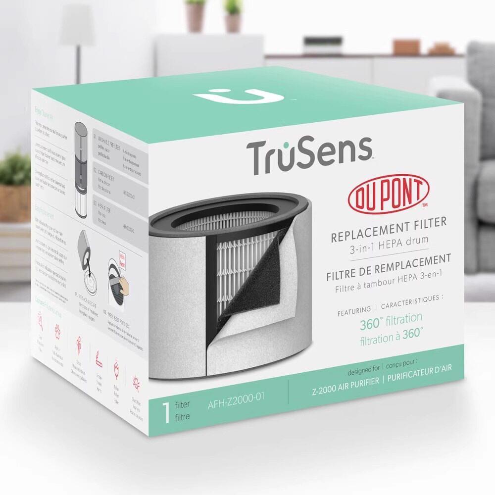 适配TruSens空气净化器Z-1000/2000/Z-3000清新机净化机滤网滤芯