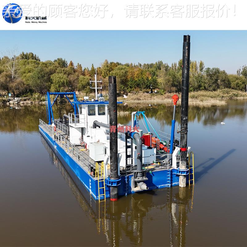 水下KD-10泵绞广吸型式挖泥东船 东汕头清淤船 大河道挖泥船山厂