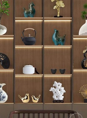 新中式禅意摆件家居饰品创意客厅酒柜电视柜玄关办公室工艺品摆放