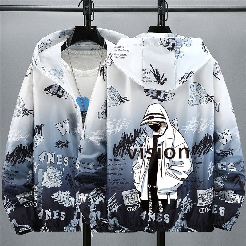 青少年防晒衣男初中生男大童春夏夹克潮流冰丝防晒服薄款夏季外套,男装,夹克,淘宝优惠券,粉丝福利购,淘宝优惠卷