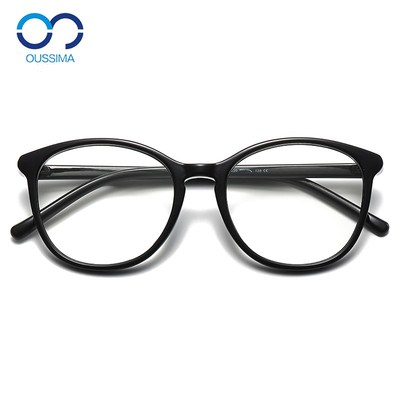 3282超轻黑框近视眼镜女显脸小防蓝光素颜神器平光镜香可配度数