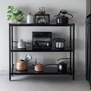 厨房收纳架子置j物架多层家用储物架微波炉架收纳整理架阳台客厅