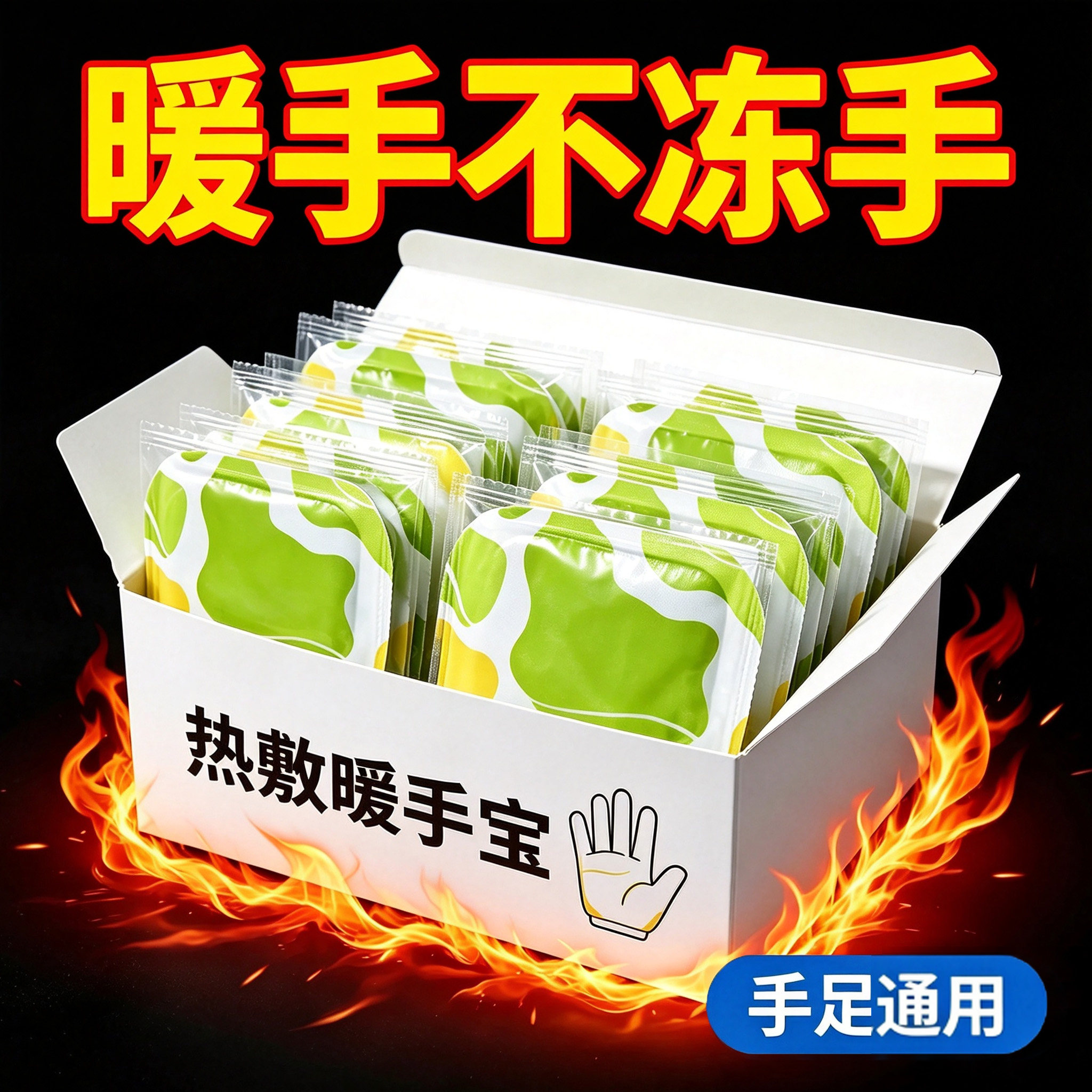 穿戴式暖手贴学生便携暖手宝一次性暖手贴持久发热不烫肤冬季防寒