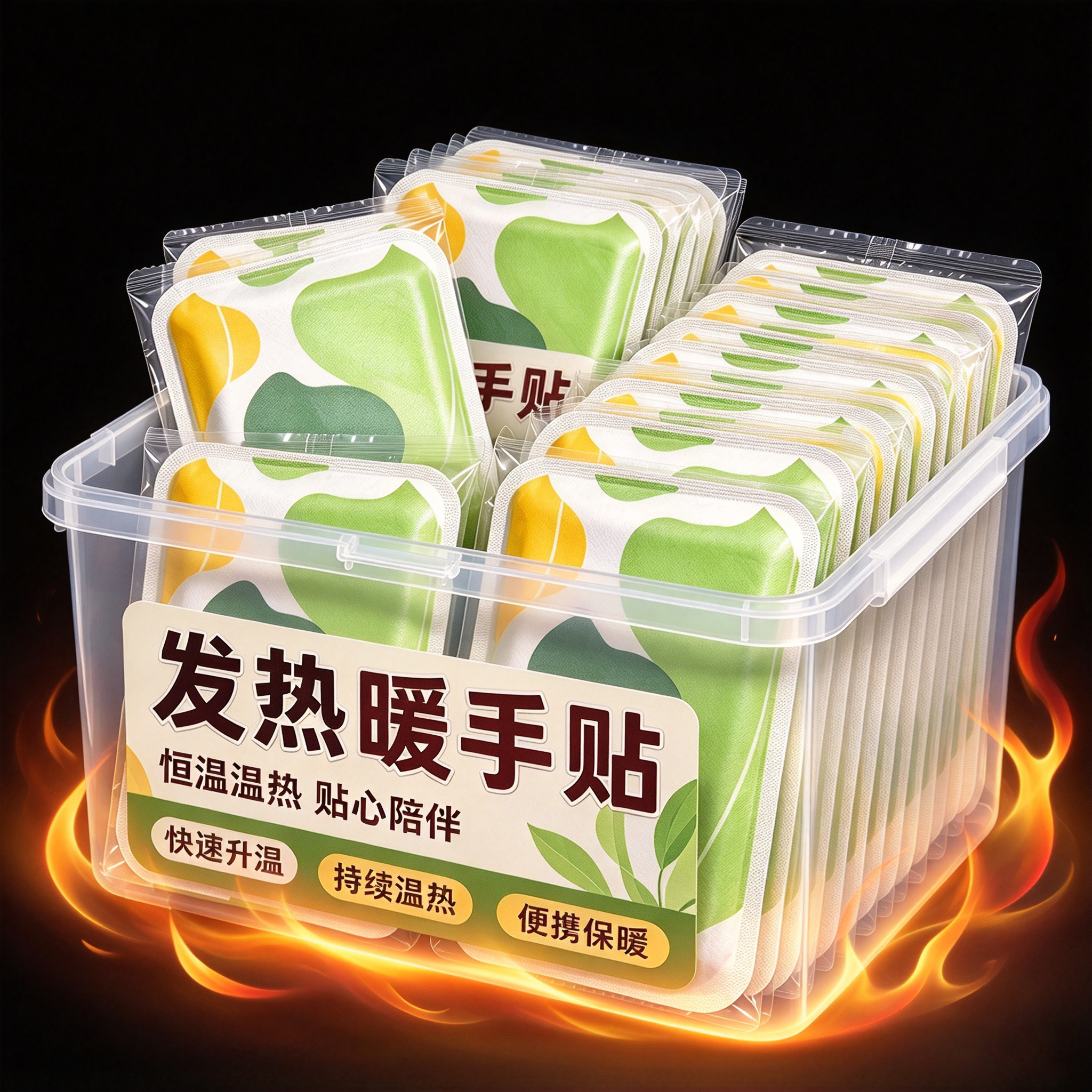 自发热学生暖手宝穿戴式暖手贴