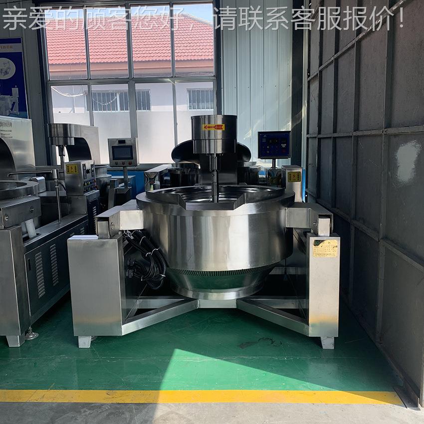 用商60酱料炒0锅 大型火锅EWP设炒料机备 全自动化智能操作