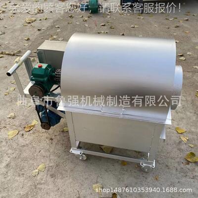 IXG型不锈钢小筒炒锅 家用5型炒货机 0斤燃气加热滚翻炒机