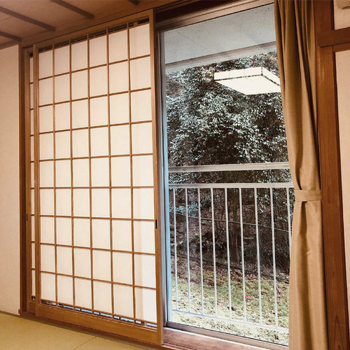 定制实木门日式h推拉门格子门榻榻米移门和室门厨房隔断门玻璃门