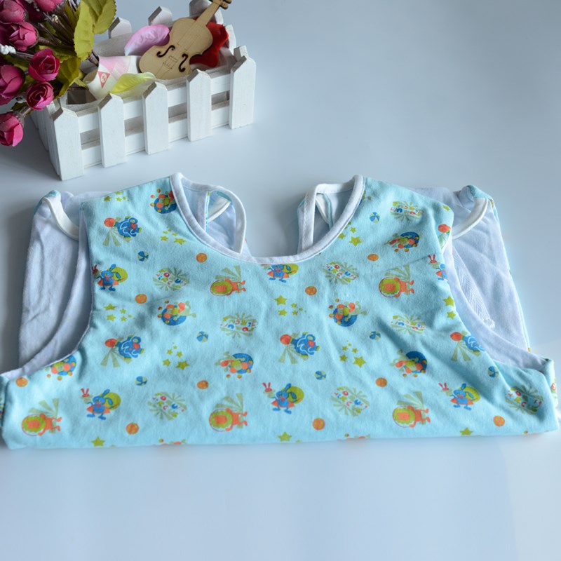 宝宝护肚子防踢被神器 婴幼儿童露腿背心式睡袋 夏季薄棉款爬爬服