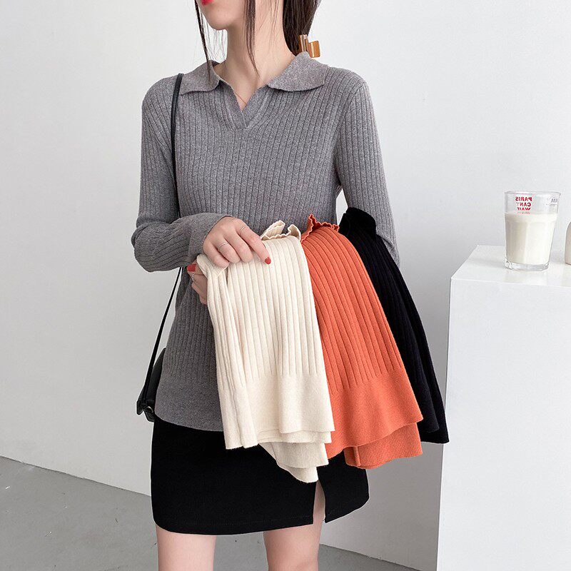 哺乳毛衣外出时尚冬m季可喂奶期衣服产后装女装春秋外穿辣妈款上