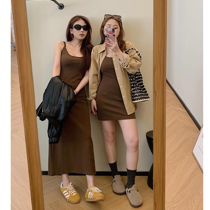 孕妇连衣裙夏装2025新款高级感辣妈吊带裙开衫春夏长短款裙子套装